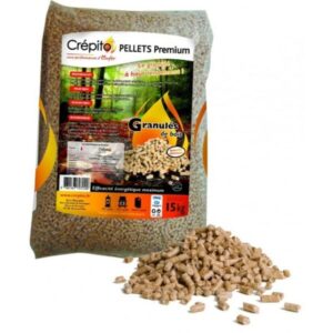 Granulés de bois crépito (palette de 72 sacs-1080kg)
